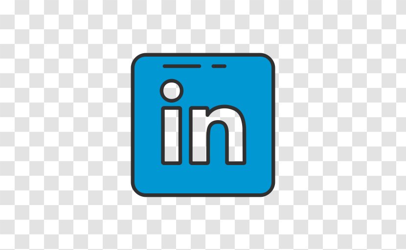 Social Media Logo LinkedIn - Rectangle - Button Transparent PNG