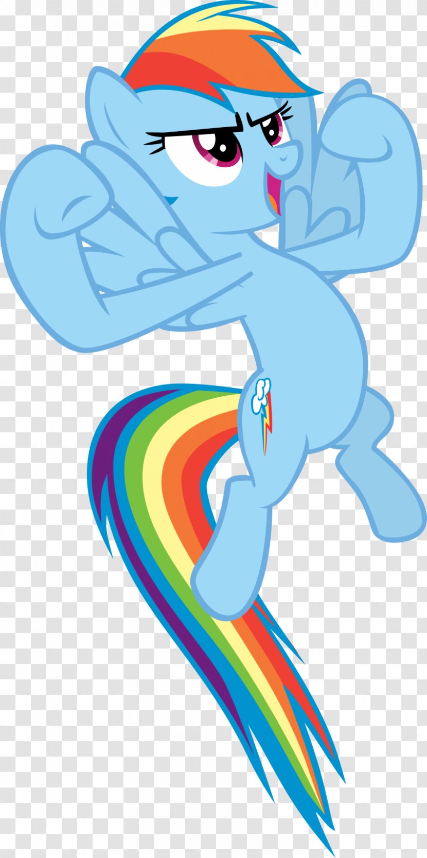Rainbow Dash Applejack Pony - Cartoon Transparent PNG