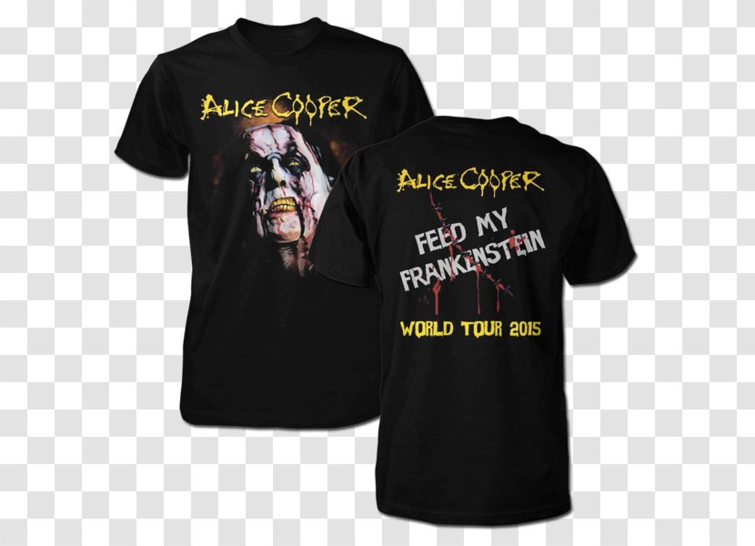 T-shirt Logo Sleeve Font - Active Shirt - Alice Cooper Transparent PNG
