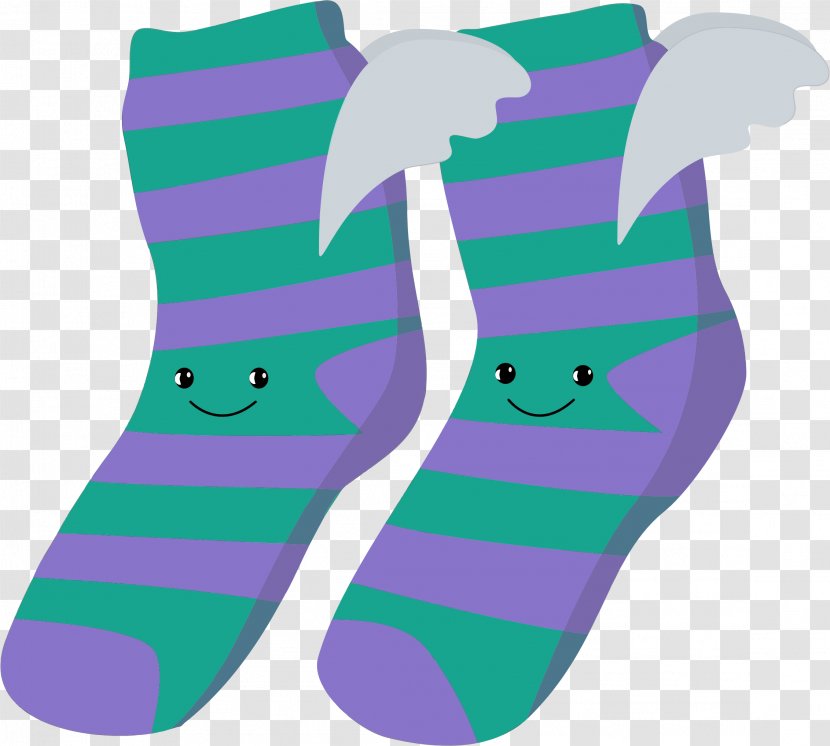 Sock Clip Art - Green - Socks Transparent PNG