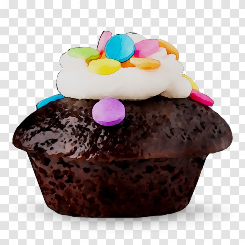 Cupcake Chocolate Cake American Muffins Buttercream Confectionery - Petit Four Transparent PNG