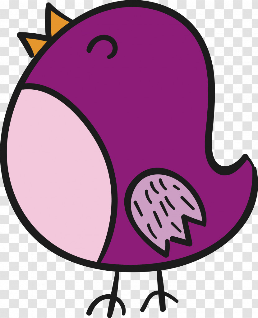 Pink M Beak Transparent PNG