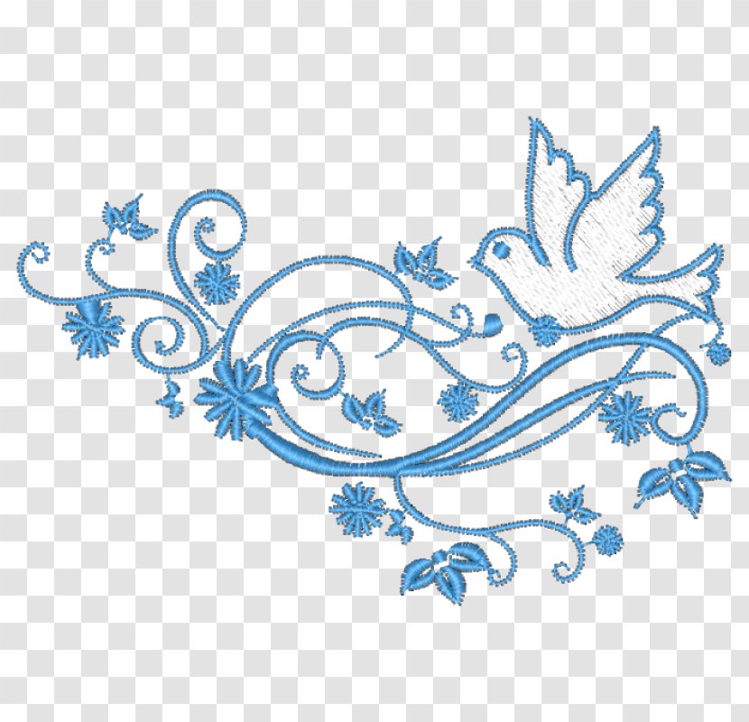 Columbidae Doves As Symbols Clip Art - Wing - Blue Transparent PNG