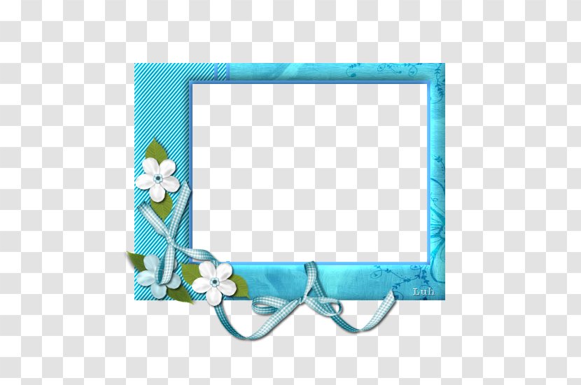 Picture Frames Turquoise Rectangle - Azure - Frame Transparent PNG