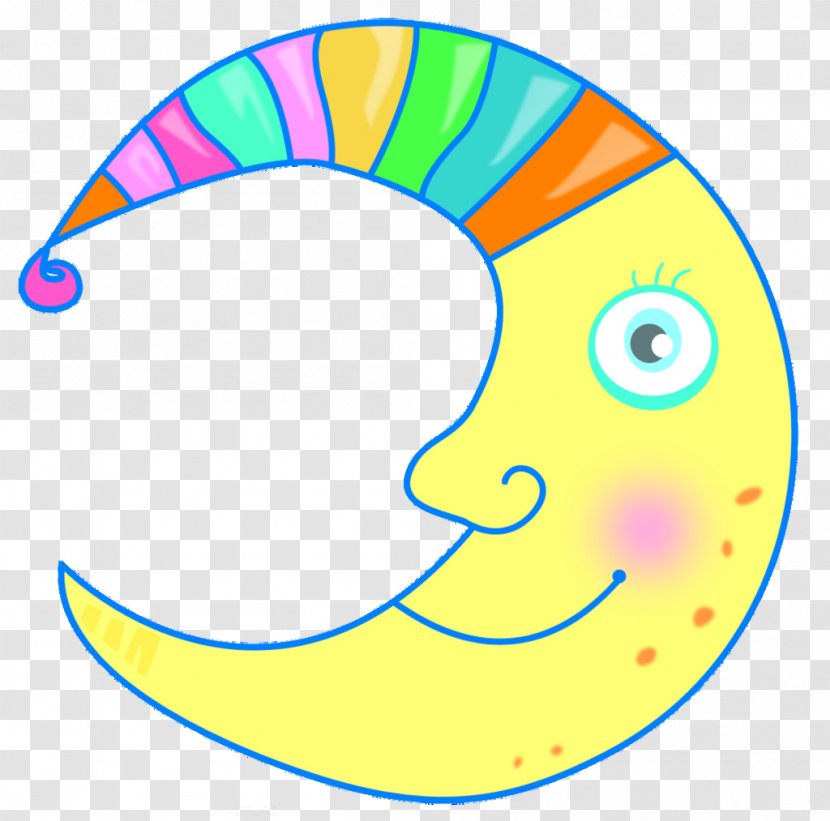 Cartoon Animation Avatar - Moon Transparent PNG