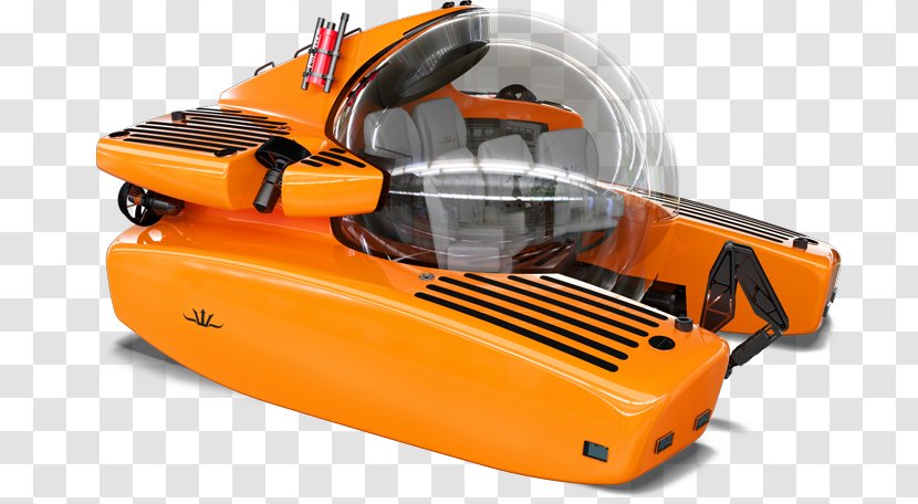 Personal Submarine Submersible Watercraft Boat - Yacht - Battery Room Transparent PNG