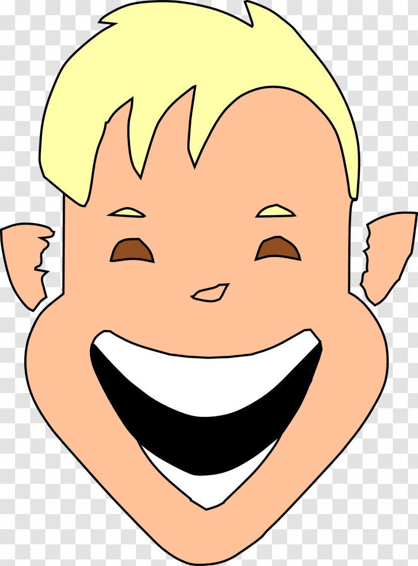 Laughter Smiley Clip Art - Forehead - Boys Transparent PNG