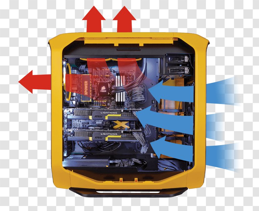 Computer Cases & Housings Power Supply Unit MicroATX Corsair Components - System Cooling Parts Transparent PNG