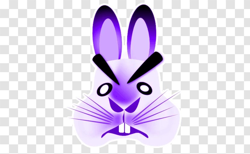 Whiskers Easter Bunny Cat Clip Art - Like Mammal Transparent PNG