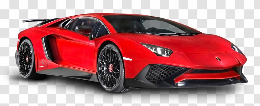2015 Lamborghini Aventador 2016 LP750-4 Superveloce Geneva Motor Show Car - Automotive Design - Red Luxury Transparent PNG