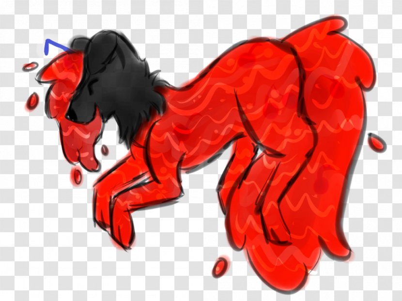 Horse Cartoon Heart Legendary Creature - Watercolor Transparent PNG