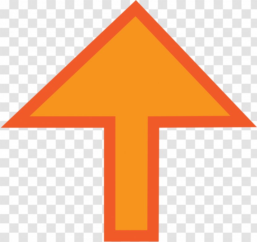 Triangle Yellow Symbol - Orange Transparent PNG