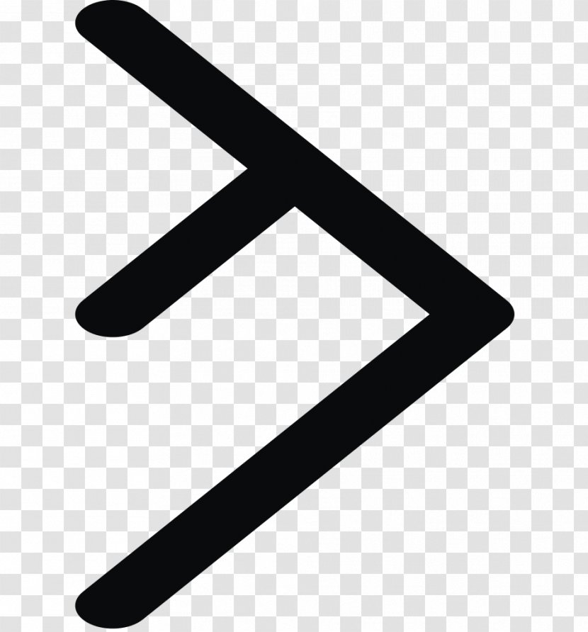 Line Triangle Font - Symbol Transparent PNG
