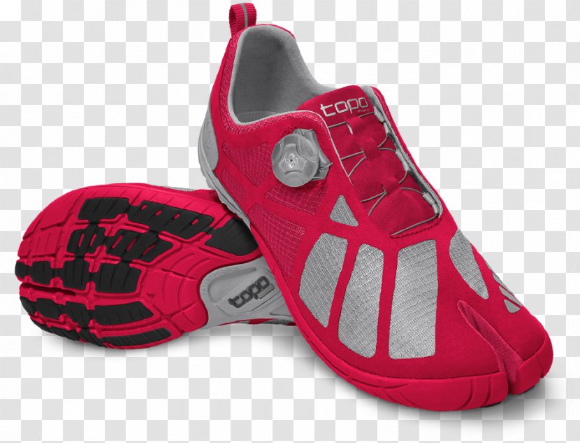 Vibram FiveFingers Sneakers Shoe Barefoot Running - Magenta - Adidas Transparent PNG