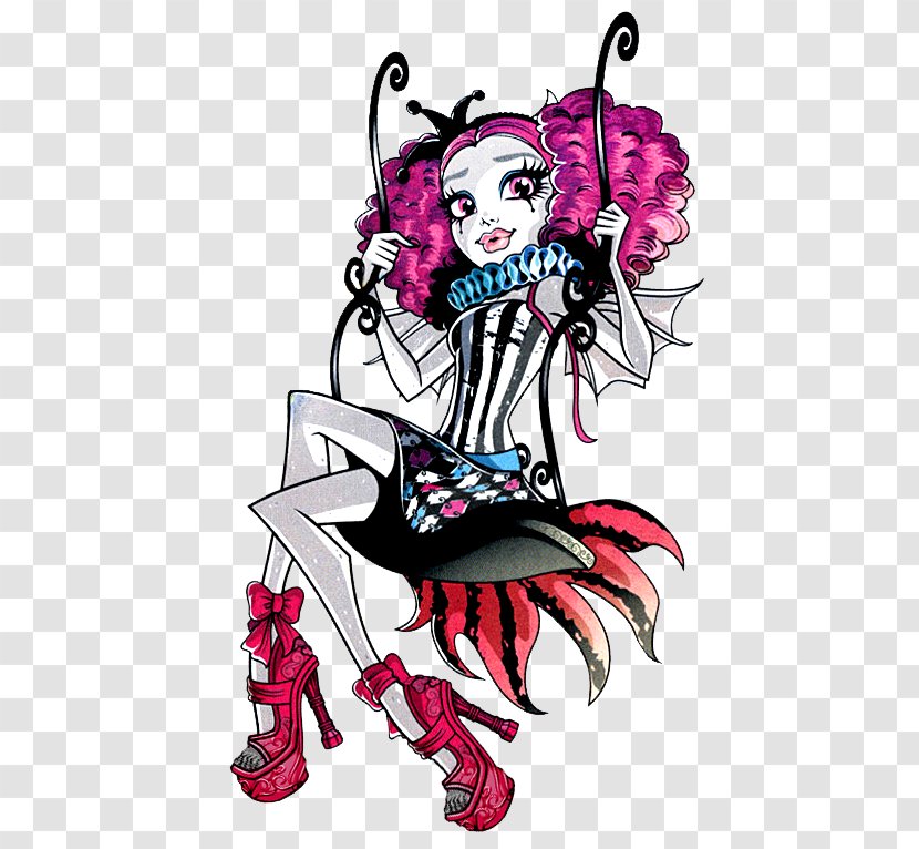 Monster High Clawdeen Wolf Frankie Stein Doll Lagoona Blue - Ever After Transparent PNG