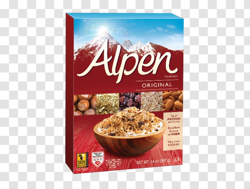 Muesli Breakfast Cereal Alpen Cereals Swiss Cuisine Transparent PNG