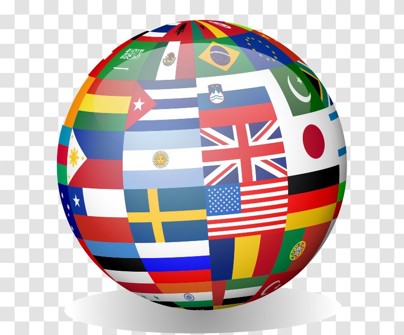 Globe Flags Of The World National Flag - Sphere Transparent PNG