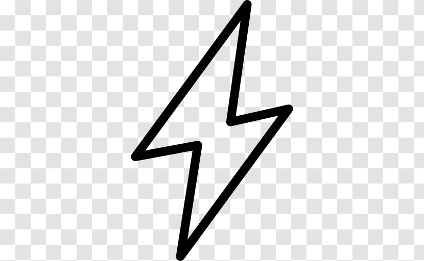 Lightning Electricity Line - Symbol Transparent PNG