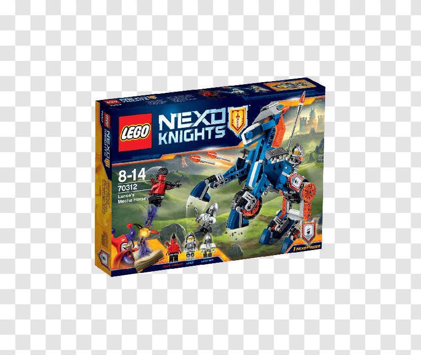 LEGO 70312 NEXO KNIGHTS Lance's Mecha Horse Amazon.com 70320 Aaron Fox's Aero-Striker V2 70337 Ultimate Lance - Lego Minifigures - Sylvanian Family Transparent PNG