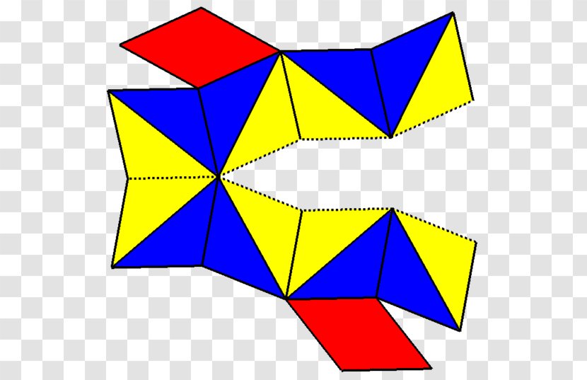 Ten Of Diamonds Decahedron Symmetry Triangle - Triakis Tetrahedron - Diamond Transparent PNG