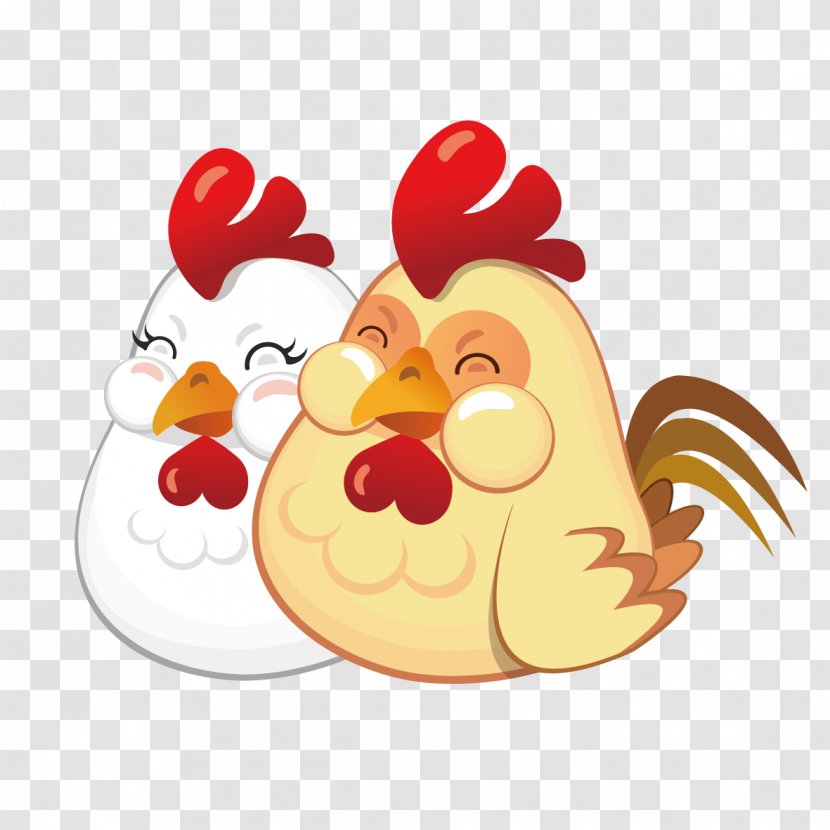 Barbecue Chicken Fried Rooster - Galliformes - Smiling Chick Transparent PNG