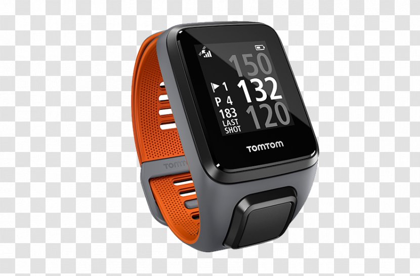 GPS Navigation Systems TomTom Golfer 2 Watch - Tomtom Runner 3 Cardio - Golf Gps Transparent PNG