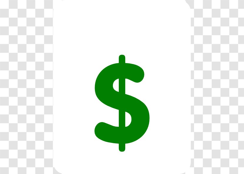Dollar Sign Currency Symbol United States Clip Art - Text - Border Transparent PNG