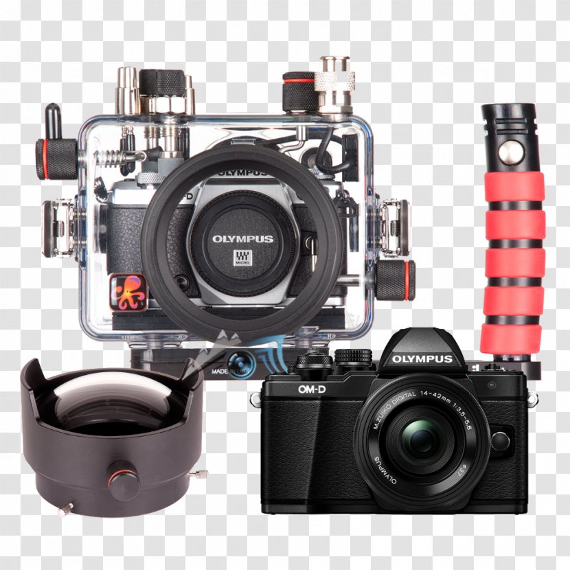 Digital SLR Olympus OM-D E-M5 Mark II E-M10 Mirrorless Interchangeable-lens Camera - Omd Em5 Ii Transparent PNG