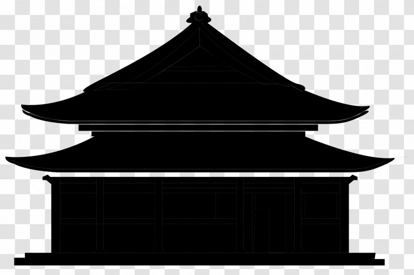 Facade House Roof Chinese Architecture Clip Art - Building Transparent PNG