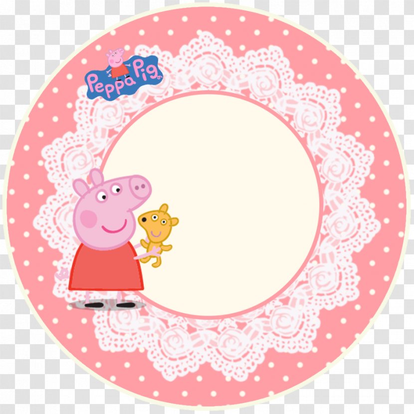 Label Paper Adhesive Numbers - Birthday - Peppa Transparent PNG