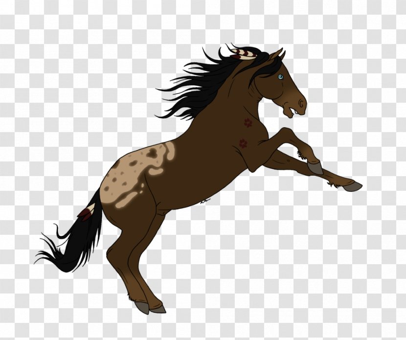 Mustang Stallion Pony Mane Foal - Pack Animal Transparent PNG