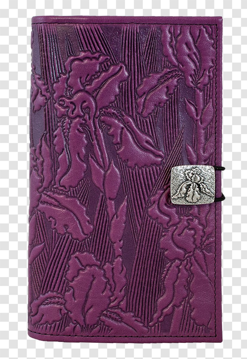 Wallet Leather Pink M Oberon Design - Purple Transparent PNG