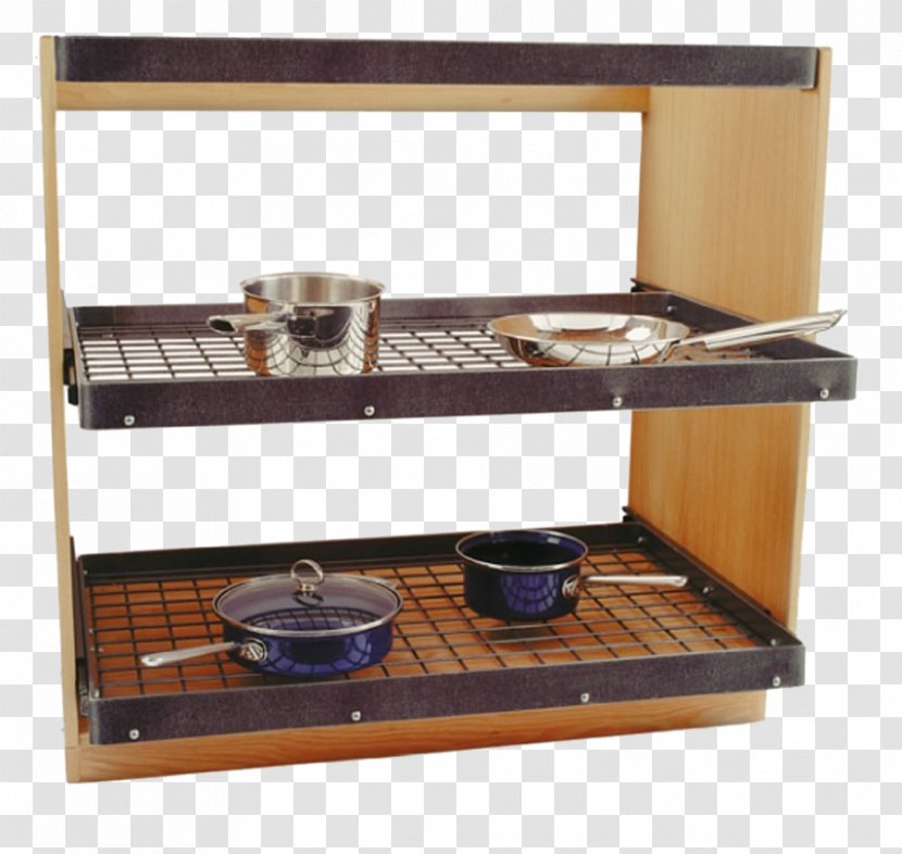 Table Furniture Home Appliance Shelf Pan Racks - Kitchen Transparent PNG