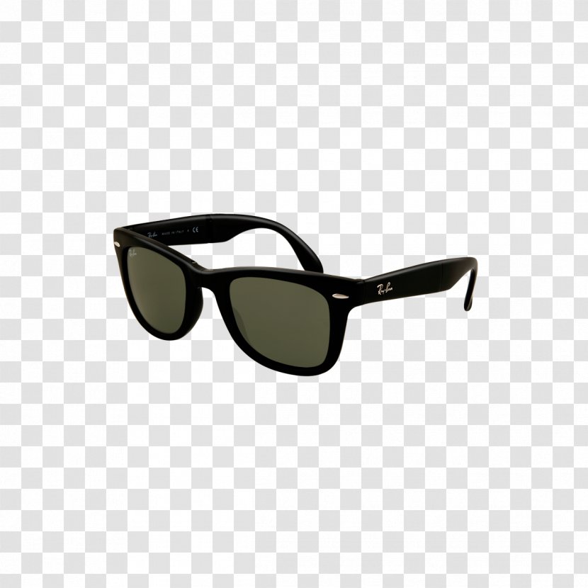 Ray-Ban Wayfarer Folding Flash Lenses Aviator Sunglasses - Rayban Clubmaster - Ray Ban Transparent PNG