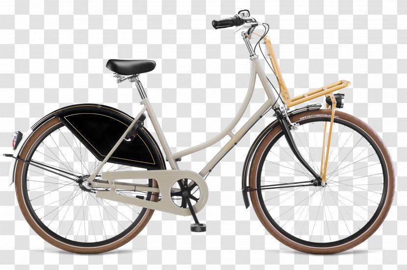 Popal Daily Dutch Basic Men's Bike Freight Bicycle Women's Basic+ Ladies - Wheel Transparent PNG