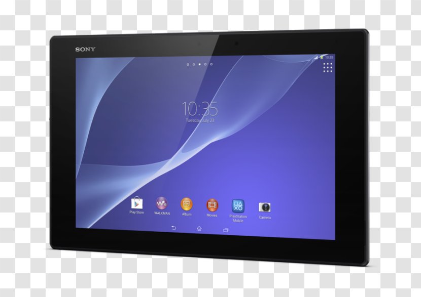 Sony Xperia Z2 Tablet S Z Mobile - Gadget Transparent PNG