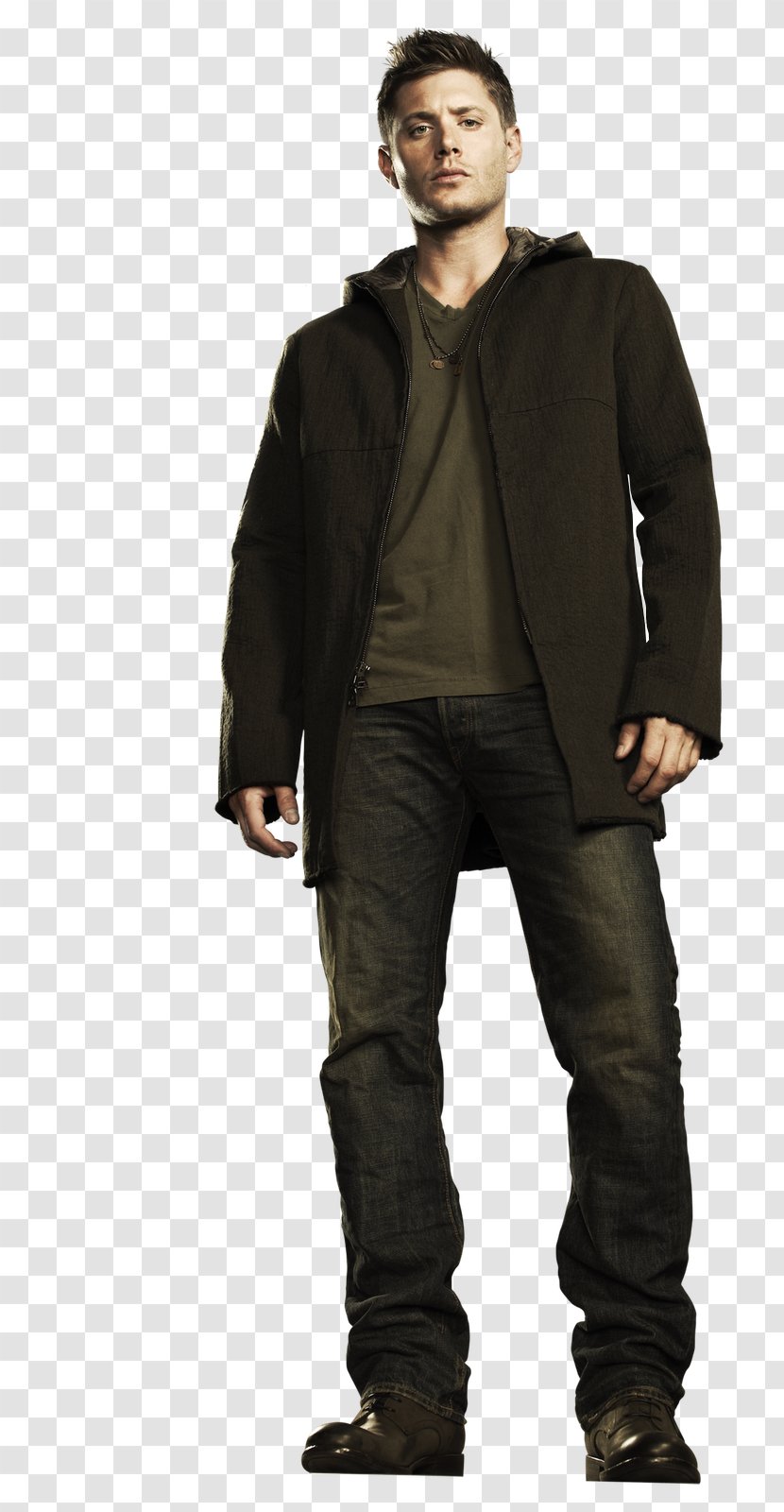 Jensen Ackles Supernatural Dean Winchester Sam Castiel - Standing - Leonardo Dicaprio Transparent PNG