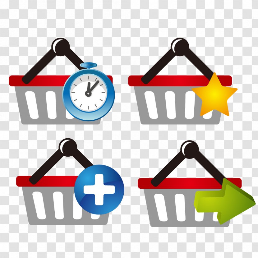 Online Shopping Design Clip Art - Ecommerce - Basket Transparent PNG