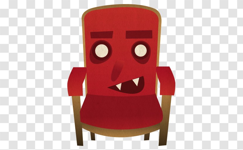 Fictional Character Chair Furniture - Creative Commons License - Frontrow Transparent PNG