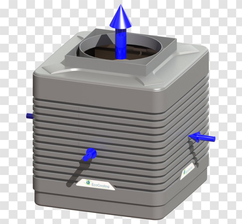Evaporative Cooler Free Cooling Ventilation Abkühlung - Refrigeration Transparent PNG