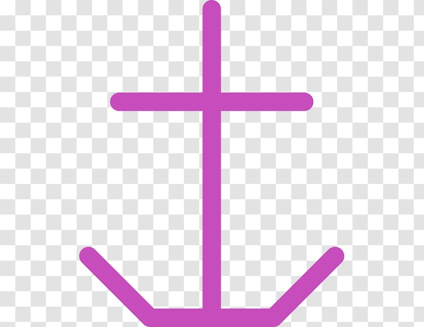 Anchor Ship Sailor Clip Art - Purple Transparent PNG