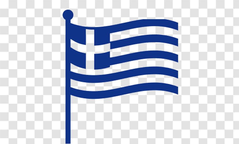 Flag Of Greece Icon - Text Transparent PNG