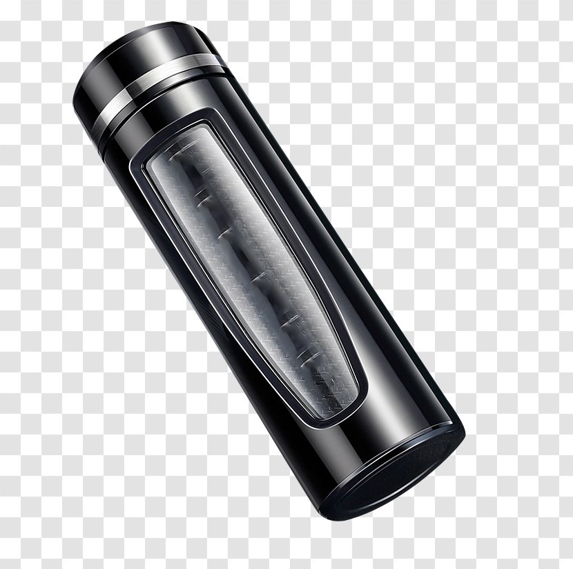 Glass Cup Business Thermoses - Black Transparent PNG