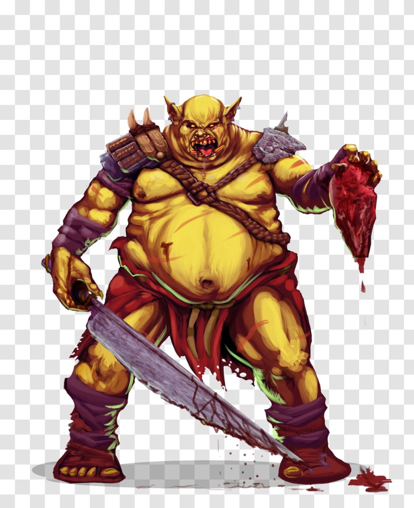 Cartoon Demon Armour Warlord - Mythical Creature Transparent PNG