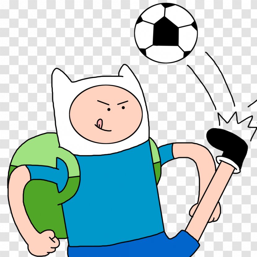 DeviantArt Clip Art Finn The Human Thumb - Area - Cleat Kicking Soccer Ball Transparent PNG