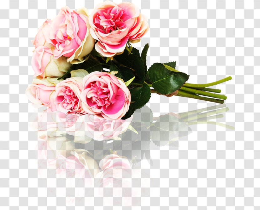 Rose Flower Bouquet - Rosa Centifolia Transparent PNG