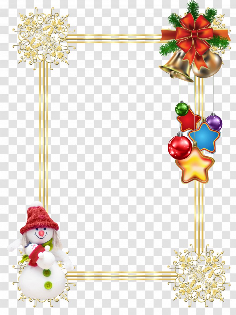 Picture Frames Photography Clip Art - Christmas Invitation Transparent PNG