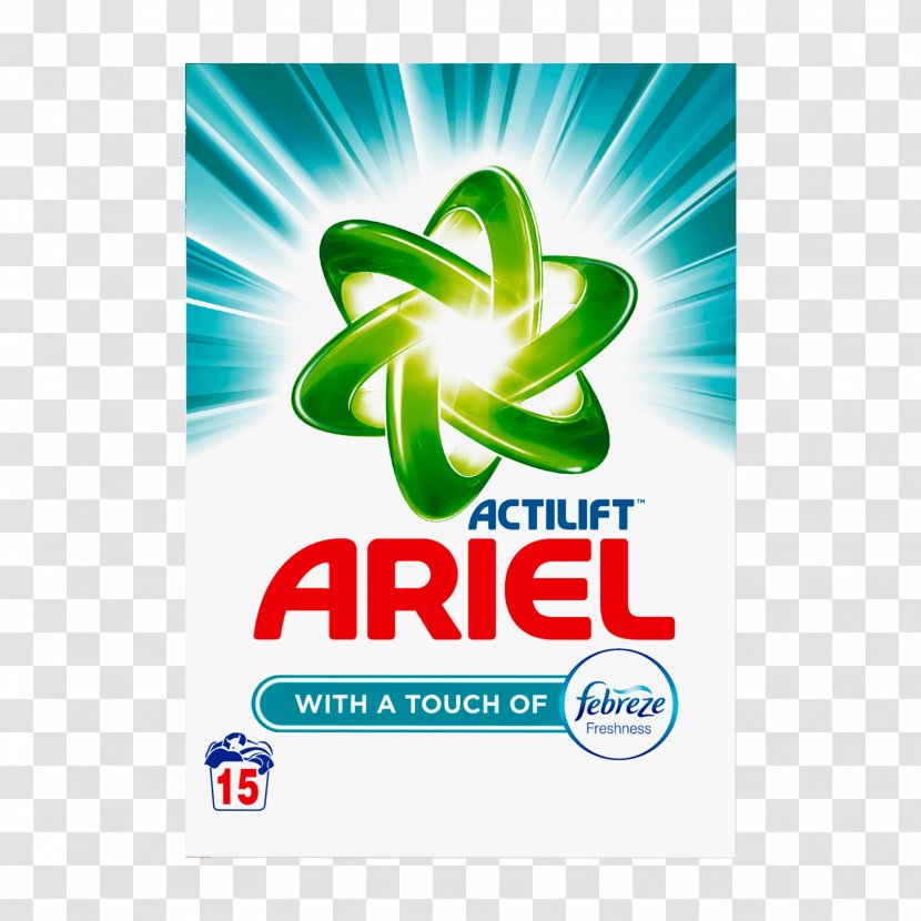 Ariel Laundry Detergent Washing - Febreze - Logos Transparent PNG