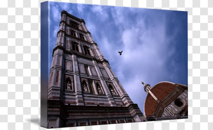 Florence Cathedral Gallery Wrap Columbidae Canvas Transparent PNG