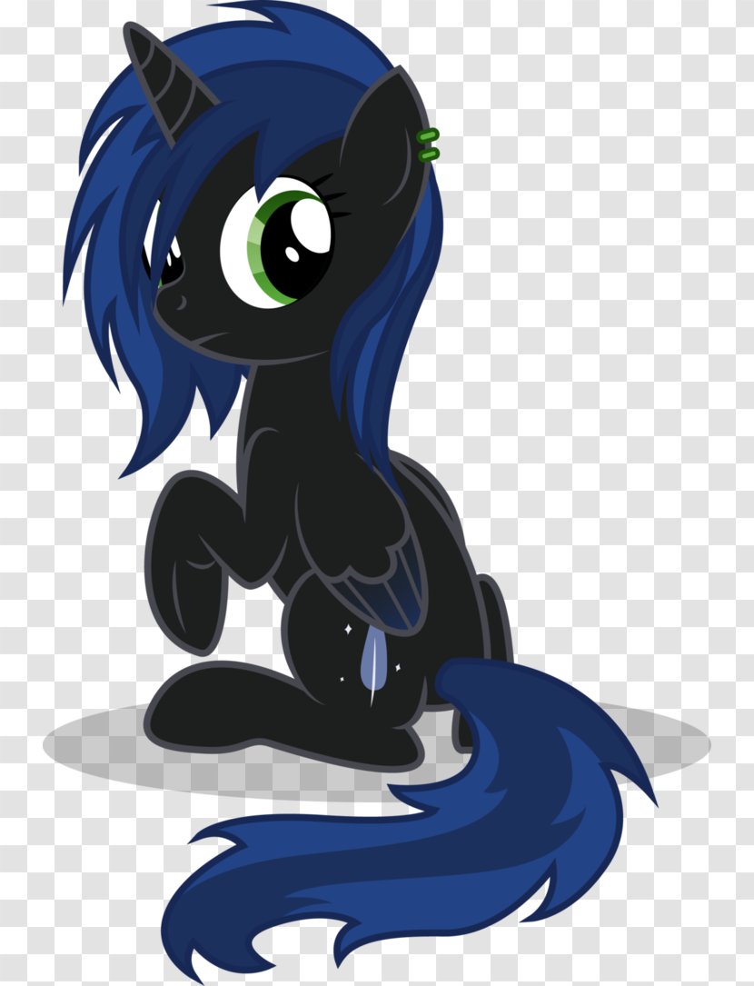 Pony Horse DeviantArt Vertebrate - Silhouette - Raven Feather Transparent PNG